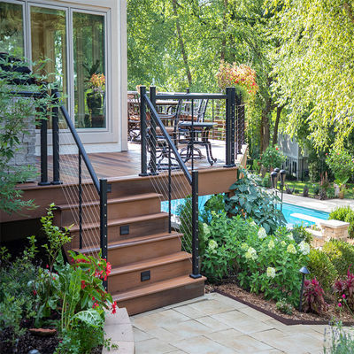 Hot Seller Internal And Exterior Villa Railing Cable Handrail System