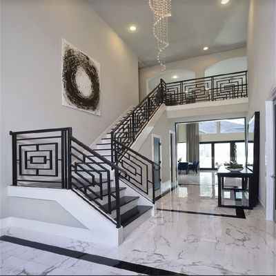 Use Standard Usa Mild Steel Railing Modern Design Type Rails for villa hotel