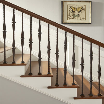 post base Stair Railing System Top-Ranked With Slot Tube Fitting Brackets