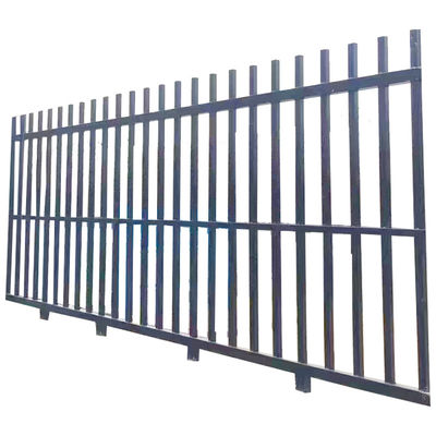 Flooring Installation Steel Slat Parapet Balustrades Handrails with Weather-Resistant Finish