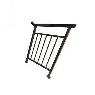Certified Hot Dip Galvanizing Iron Indoor Veranda Railing Flooring Mounted For Iron Railing