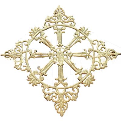 Commercial Wrought Iron Railing Parts Handrail Flowers Architectural Elements