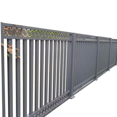 Powder Coated Frame 304ss Modern Design Metal Galvanized Aluminum Steel Fence