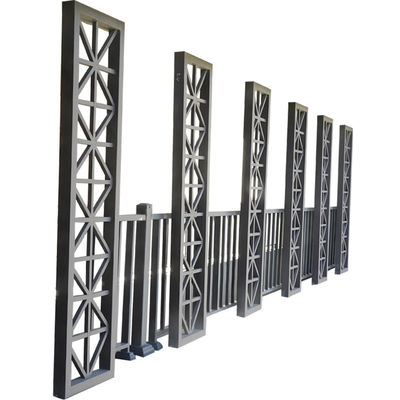 Wrought Iron 6063 Aluminium Metal Stair Handrail Balusters For Outside Steps