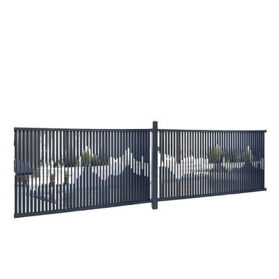 316ss Porch Aluminum Deck Railing Fence Post Fence 1.2m Height