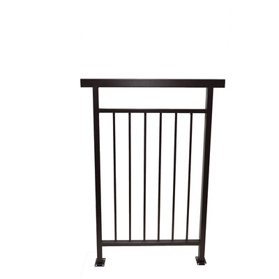 12ft Polished Rooftop Balustrade Decorative Balcony Fence Metal