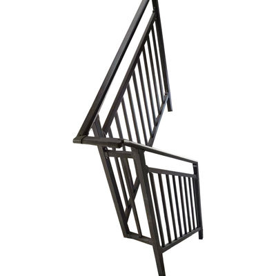 Galvanized Steel Forged Wrought Iron Guardrail Stair Railing Outdoor System